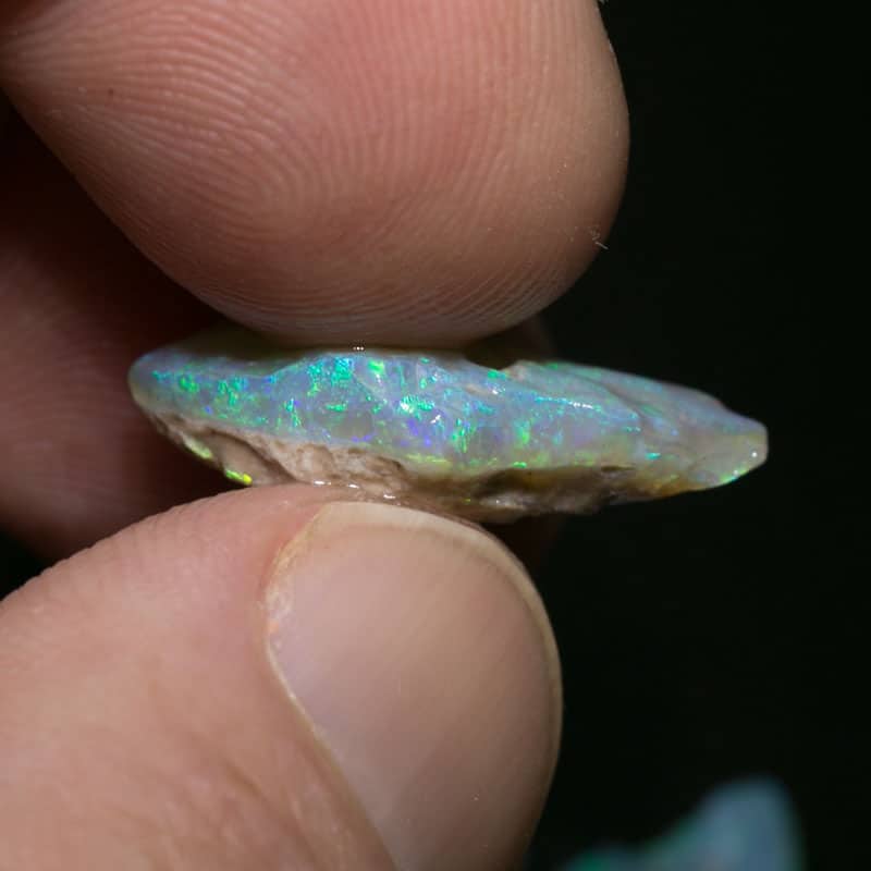 47 ct 10pc rough opal parcel for intermediate cutters
