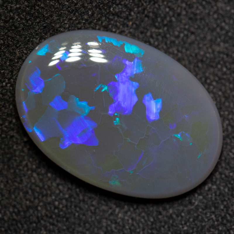 5.01 ct black opal 17.4x12x3.7mm