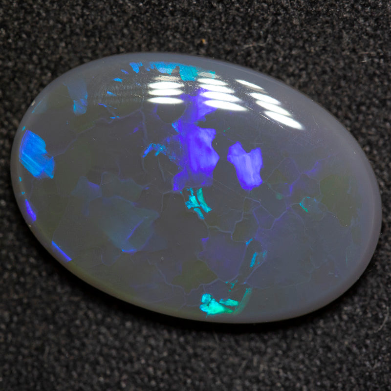 5.01 ct black opal 17.4x12x3.7mm