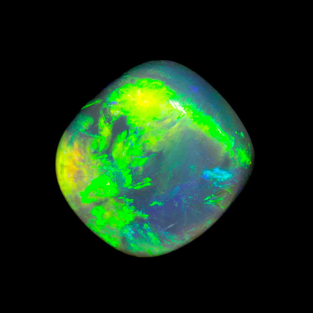 5.01 ct dark opal 11x10.4x6.4mm