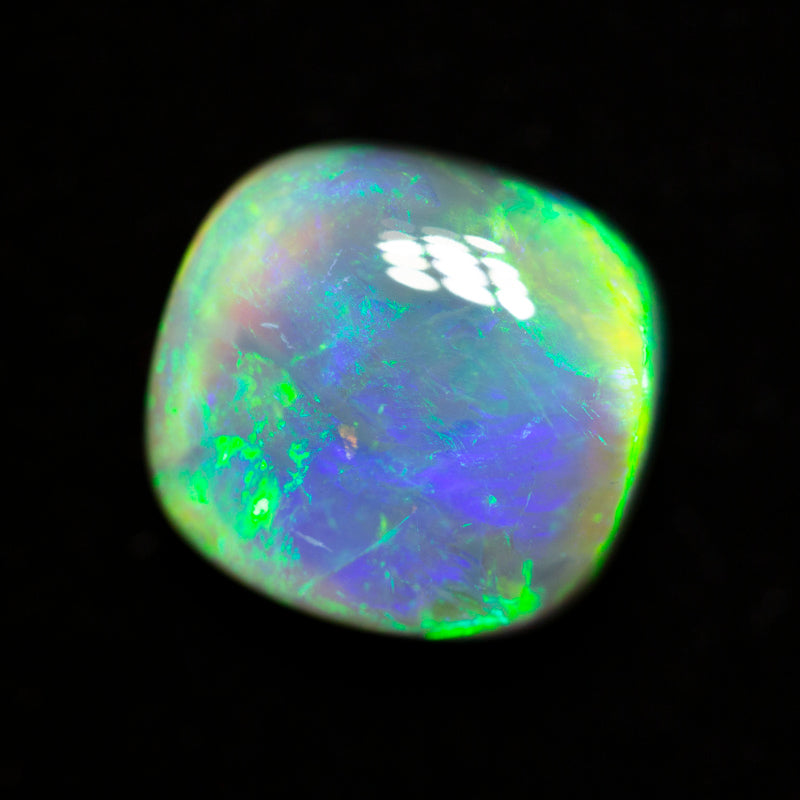 5.01 ct dark opal 11x10.4x6.4mm
