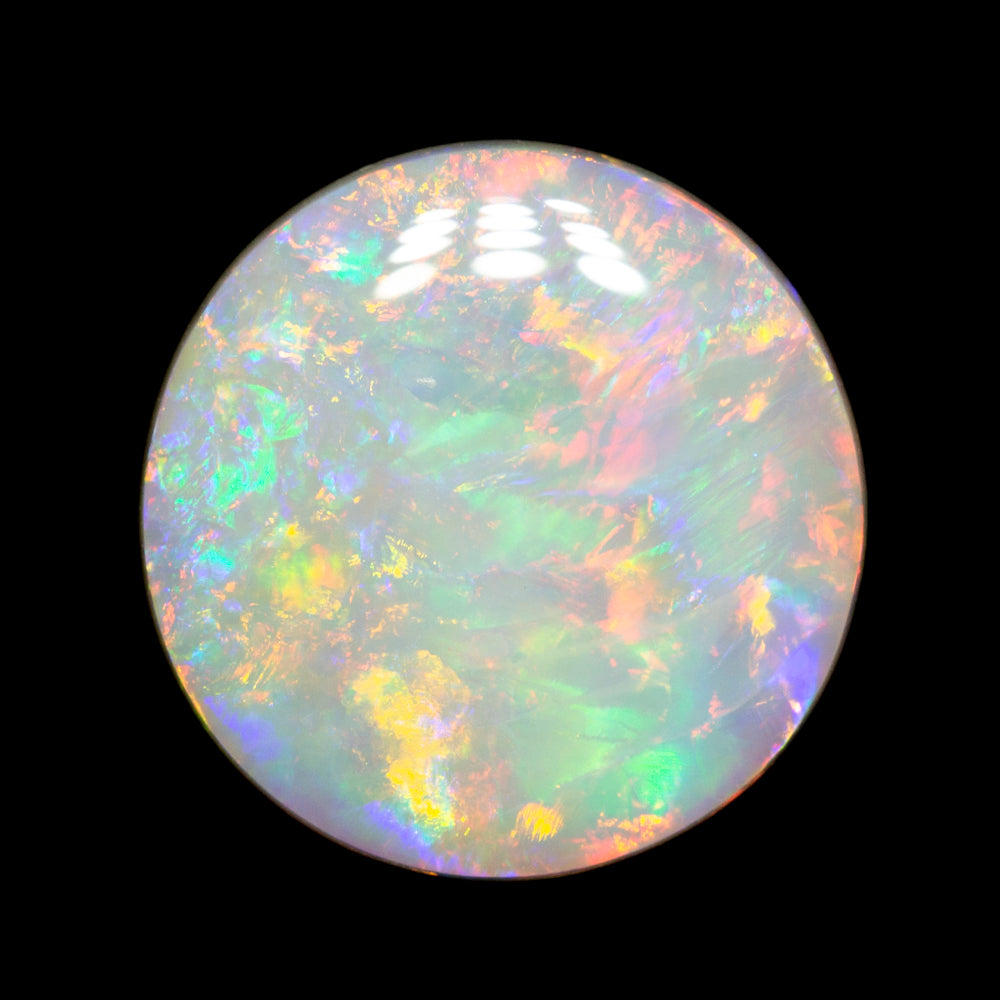 5.06 ct white opal 15x15x3.4mm
