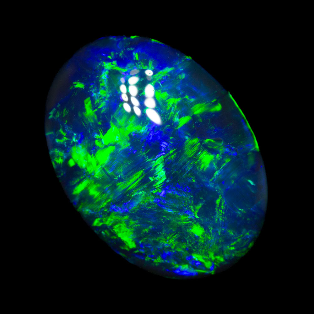 5.11 ct gem black opal 13.4x9.8x6.2mm