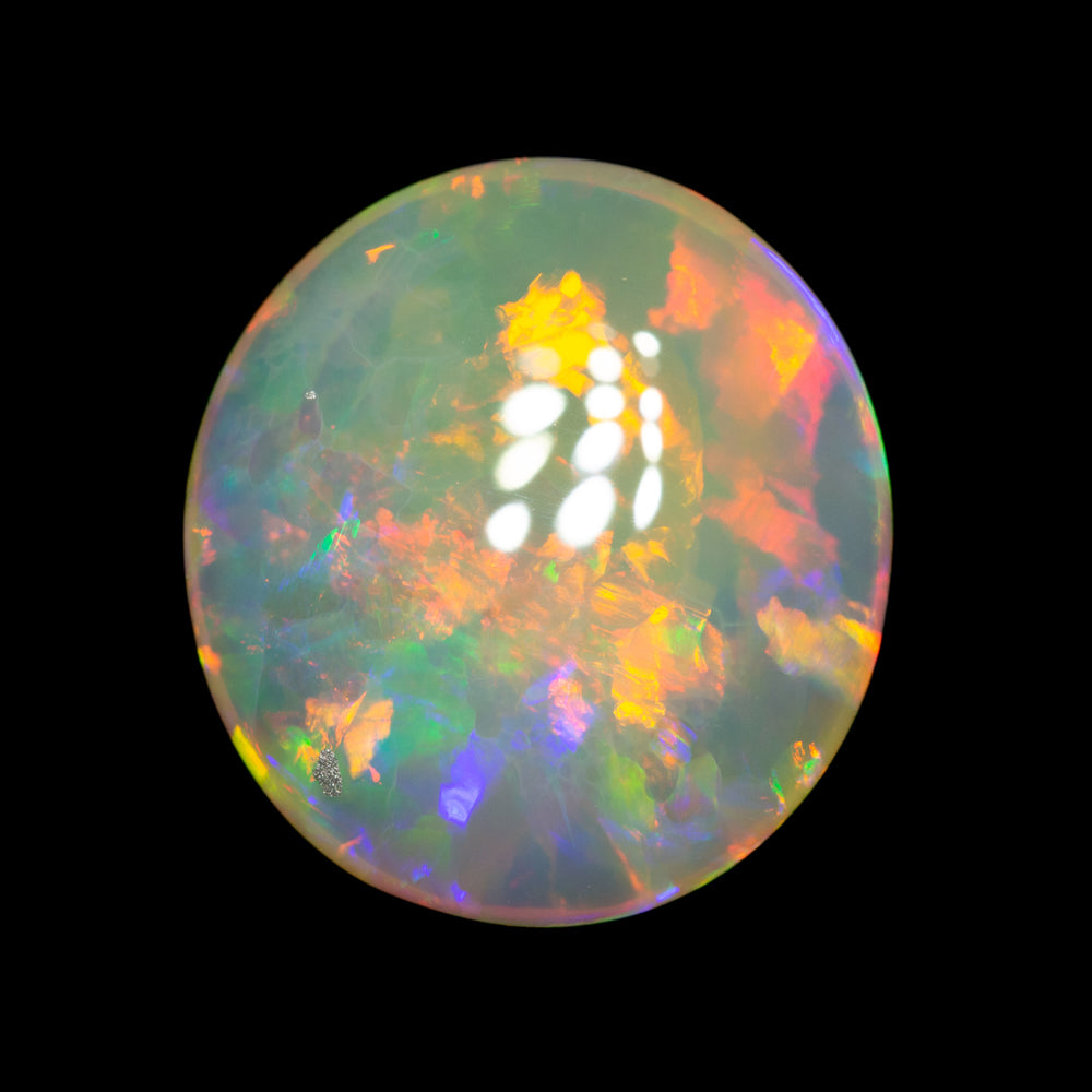 5.18 ct double-sided crystal opal 13.5x12.4x5mm