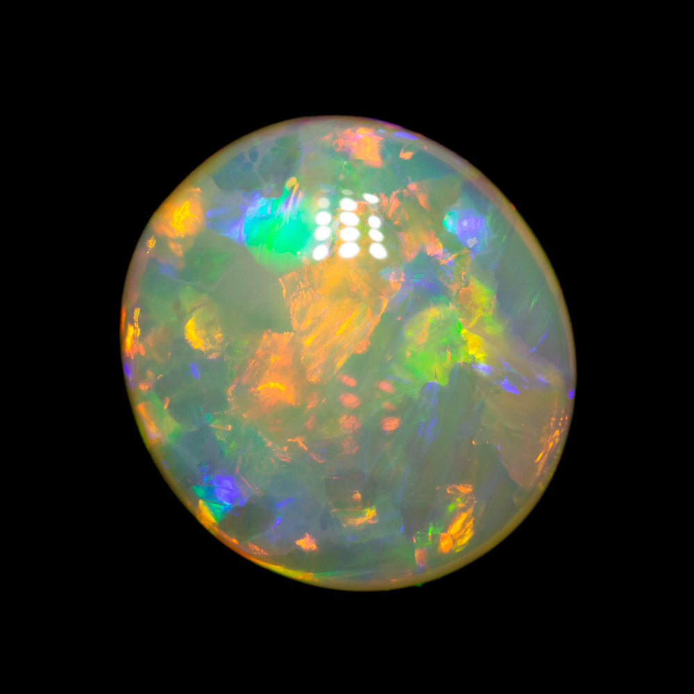 5.18 ct double-sided crystal opal 13.5x12.4x5mm