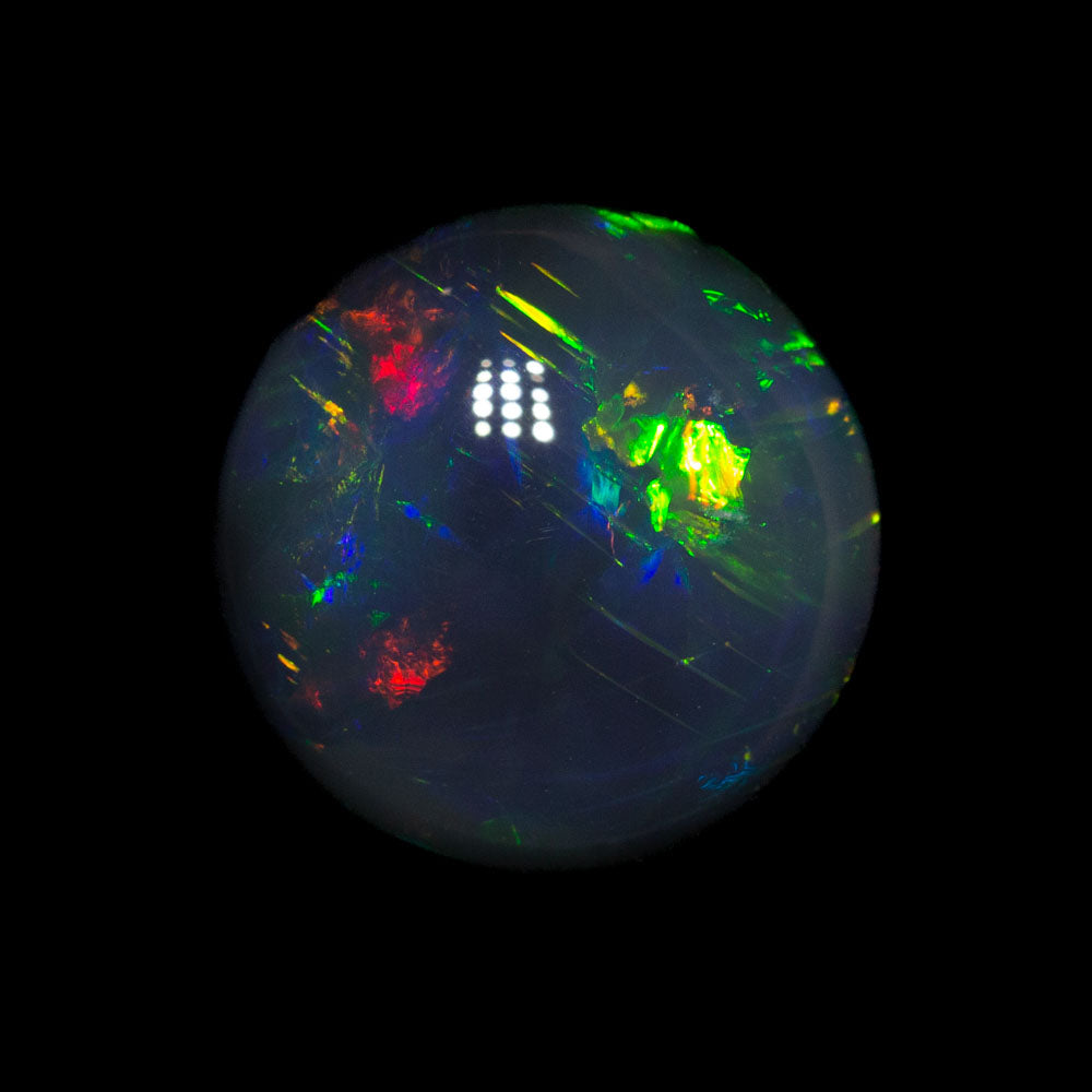 5.23 ct black opal 11.5x11.4x6.3mm