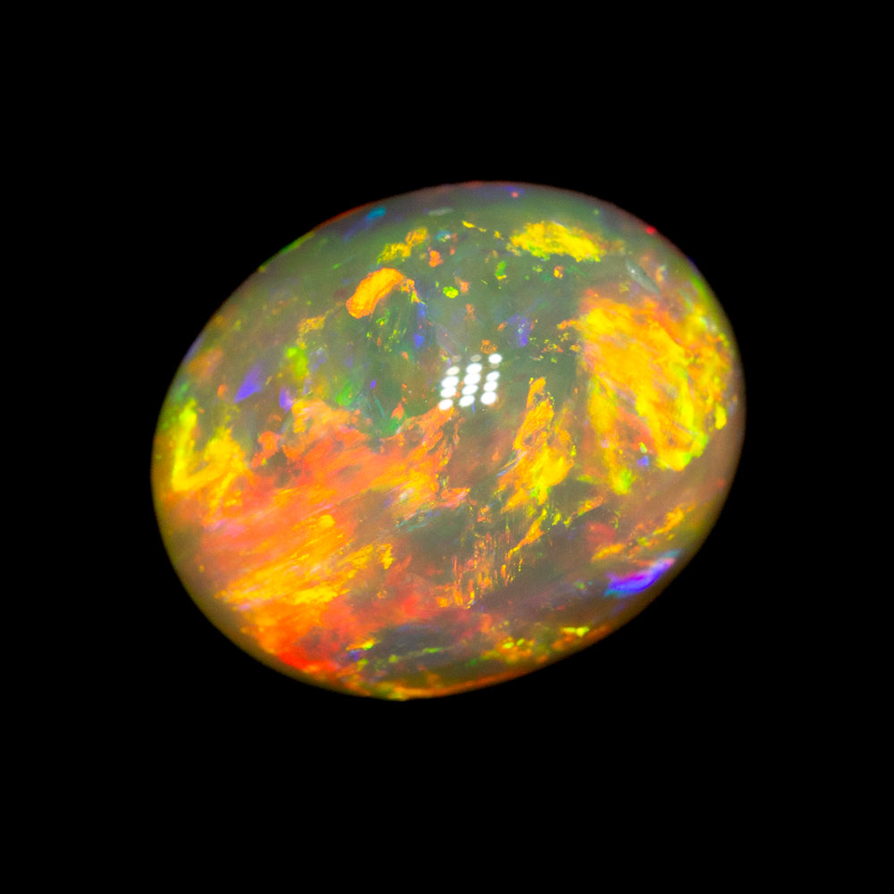 5.41 ct gem crystal opal 12x9.7x7.7mm