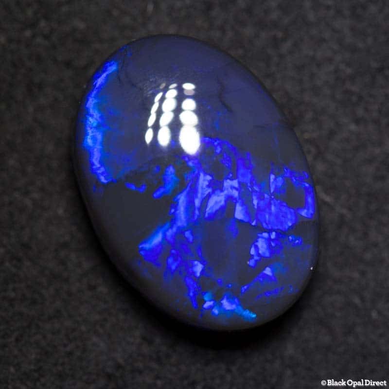 5.41 ct black opal 14x10x6mm