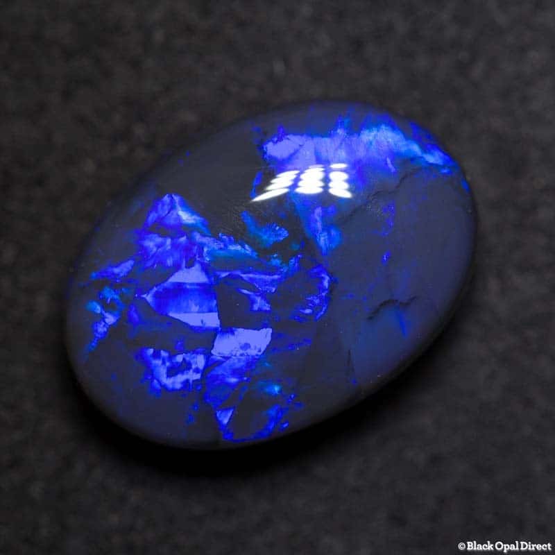 5.41 ct black opal 14x10x6mm