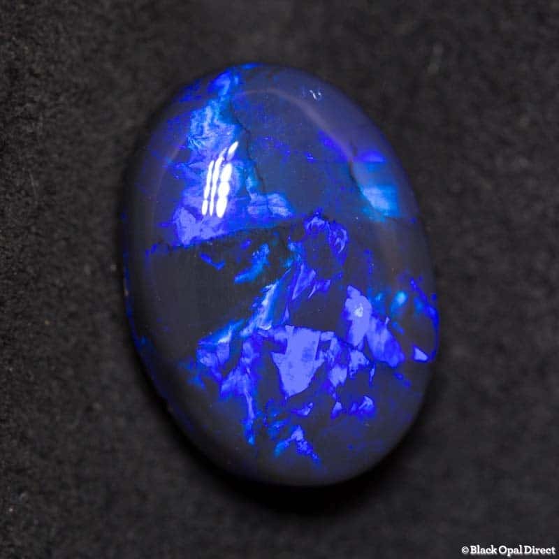5.41 ct black opal 14x10x6mm