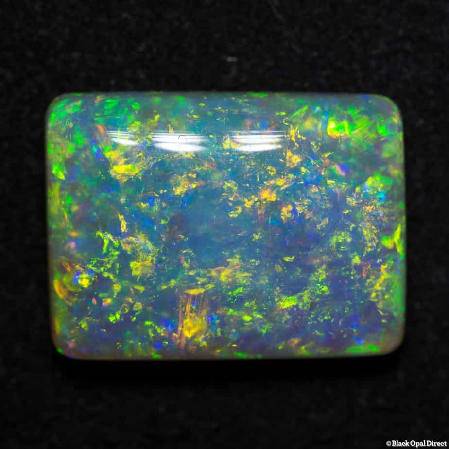 5.52 ct cushion cut crystal opal 15x10.5x4mm