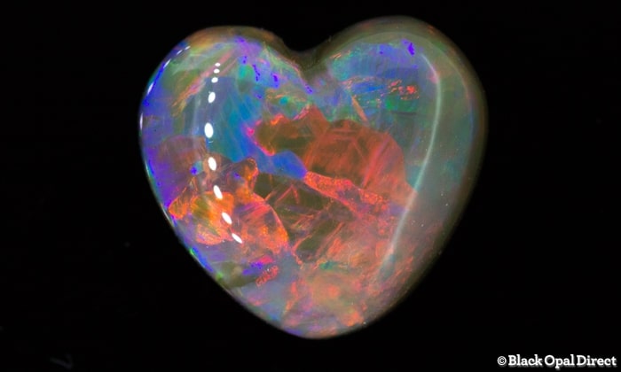 5.72ct heart opal