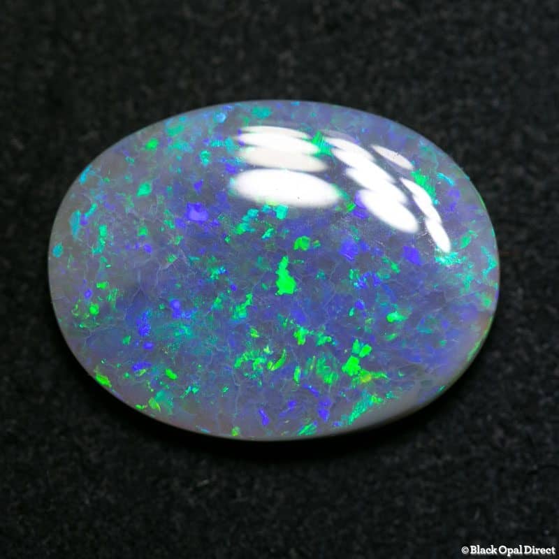 5.84 ct semi black opal 18x13.5x3.5mm