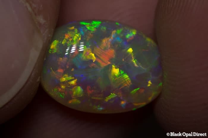 5.86 ct crystal gem opal 14x10x7mm