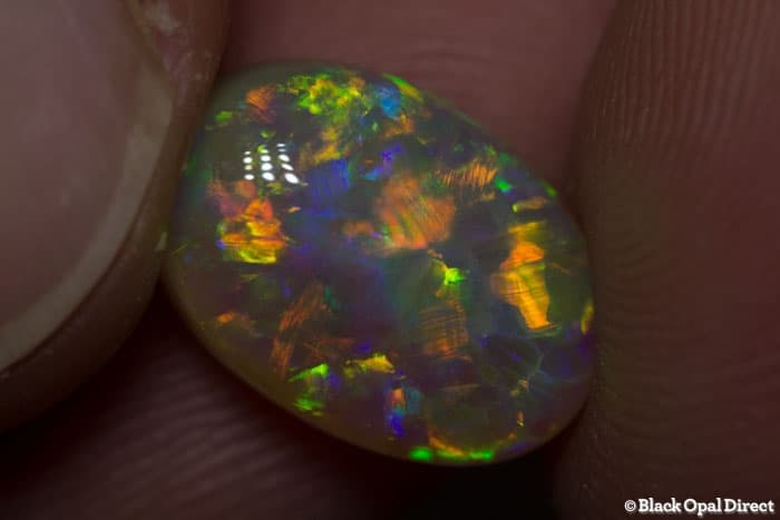 5.86 ct crystal gem opal 14x10x7mm