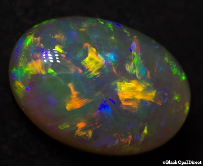 5.86 ct crystal gem opal 14x10x7mm