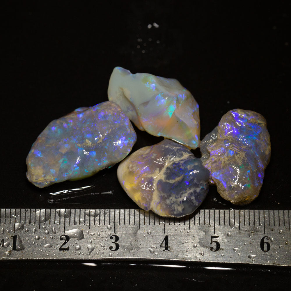 51 ct rough opal parcel 4pc