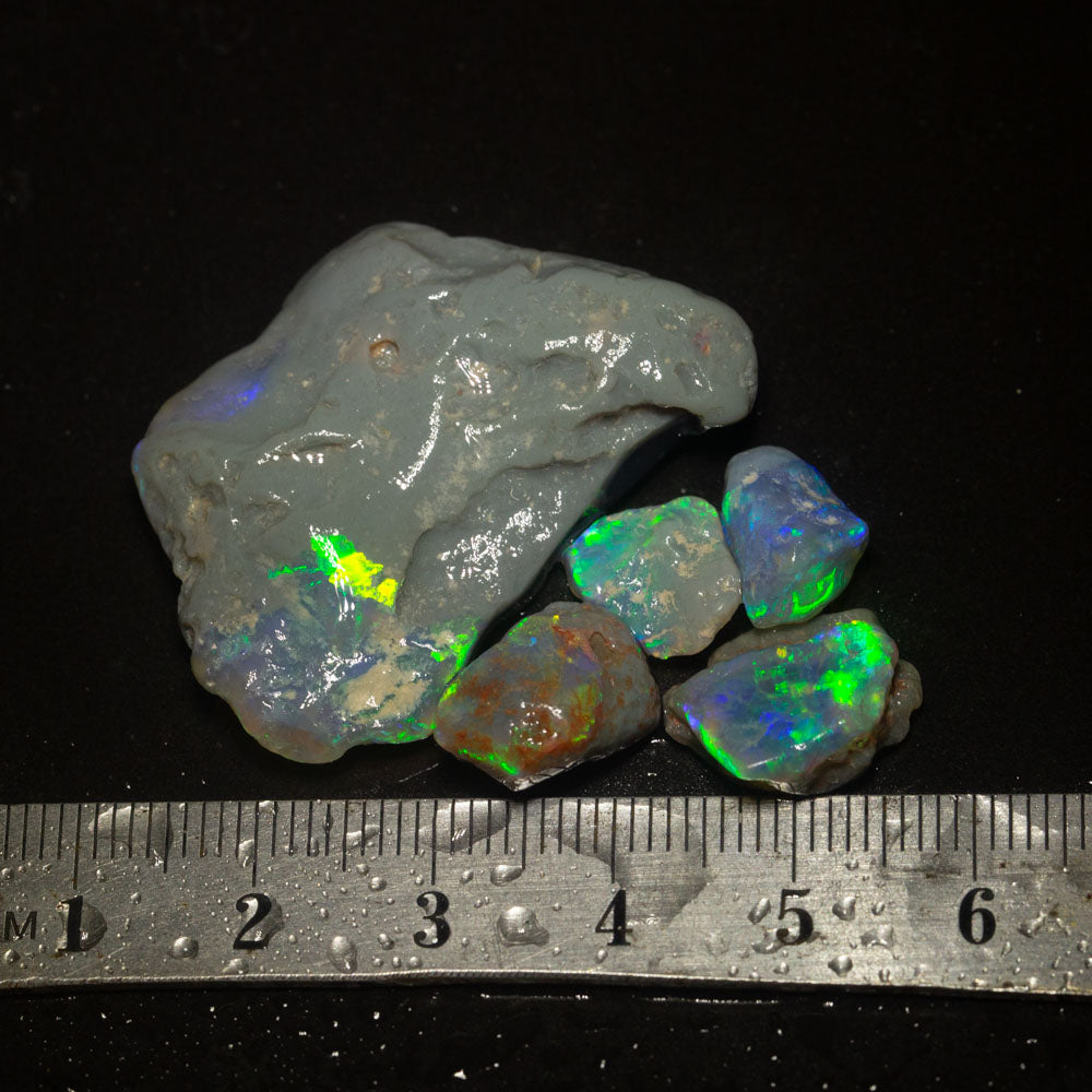 52 ct rough opal parcel 5pc