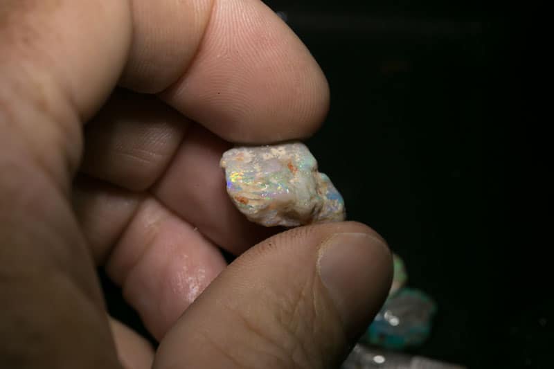 55.90 ct rough opal parcel