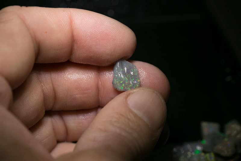 55 ct 16pc rough opal parcel for intermediate cutters