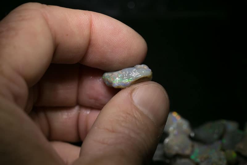 55 ct 16pc rough opal parcel for intermediate cutters