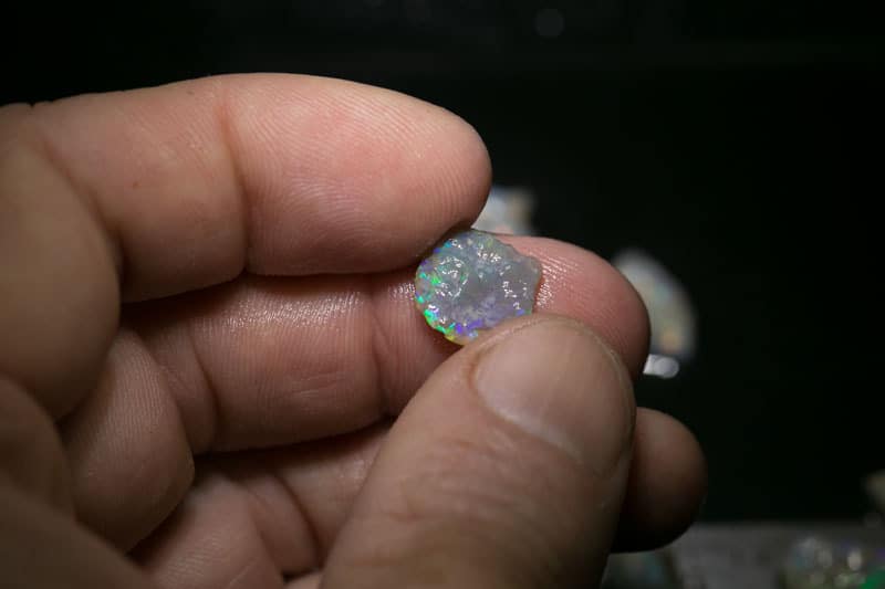 55 ct 16pc rough opal parcel for intermediate cutters