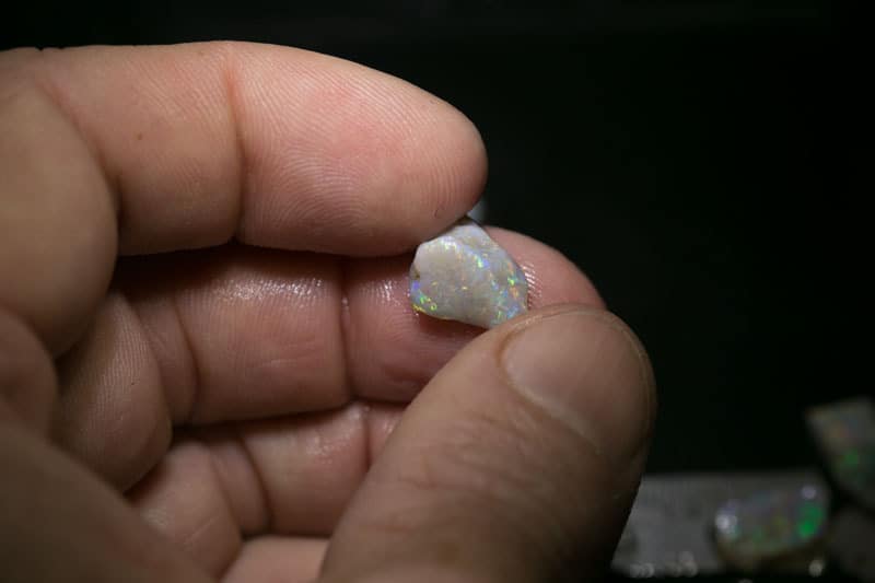 55 ct 16pc rough opal parcel for intermediate cutters