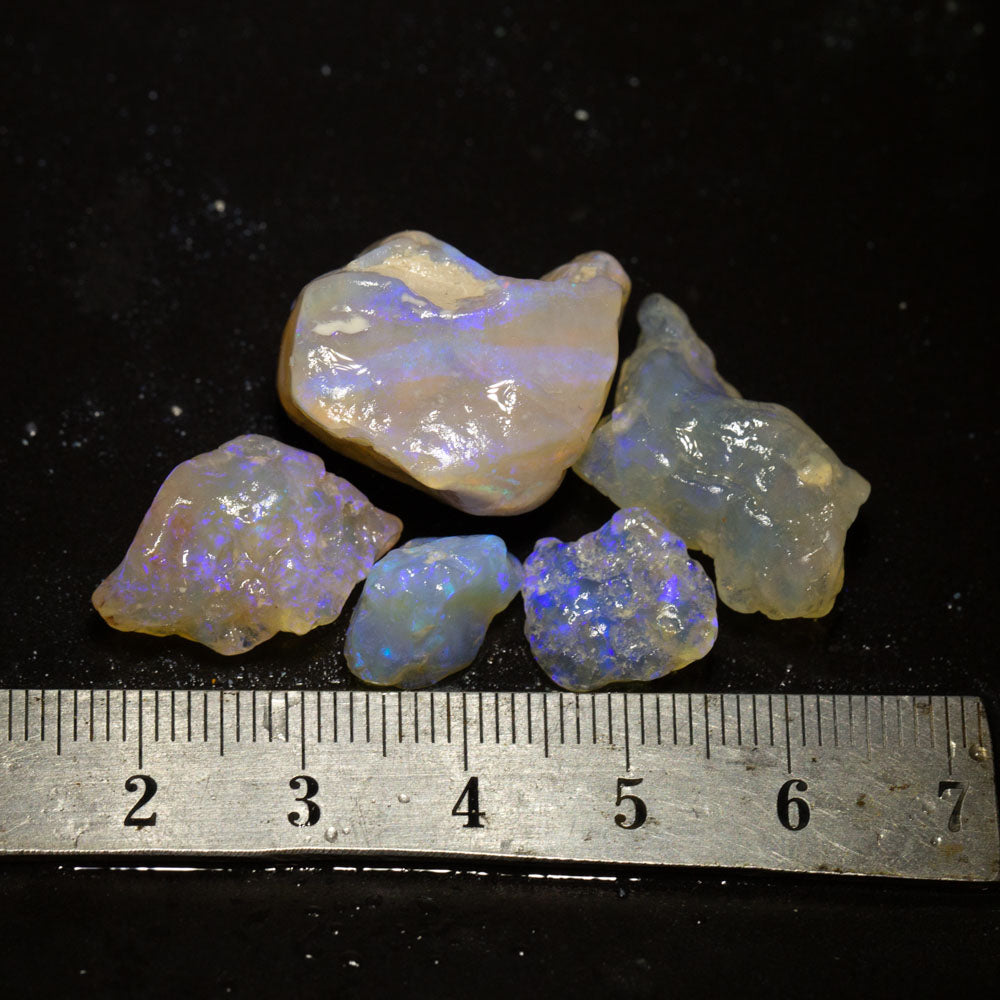 56 ct rough opal parcel 5pc