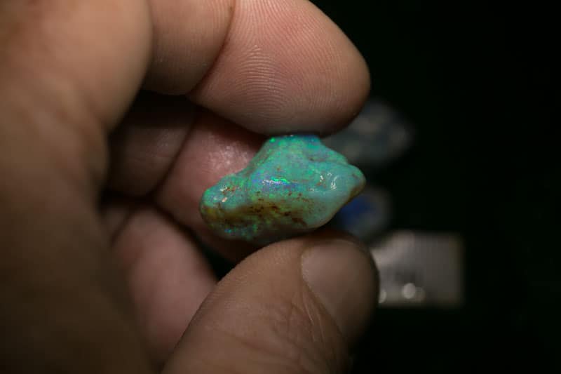 59 ct rough opal parcel 6 pc for the Intermediate opal cutter