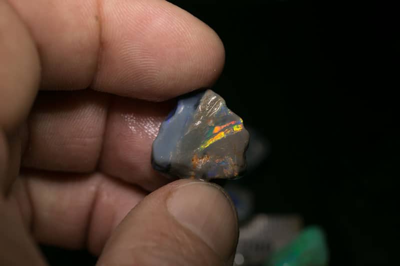 59 ct rough opal parcel 6 pc for the Intermediate opal cutter