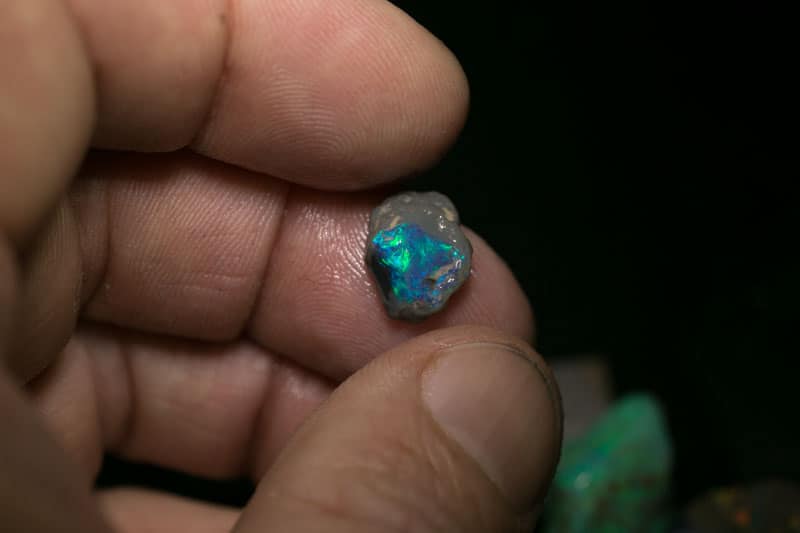 59 ct rough opal parcel 6 pc for the Intermediate opal cutter