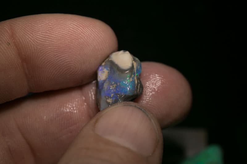 59 ct rough opal parcel 6 pc for the Intermediate opal cutter