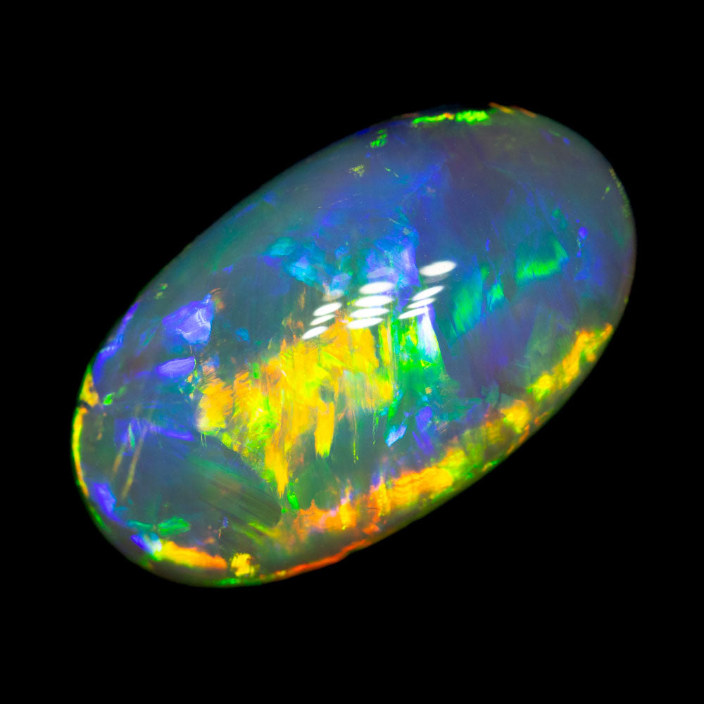 6.24 ct gem dark opal 16.2x9.5x6.5mm