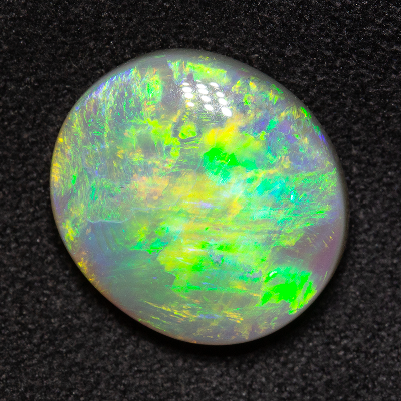 6.25 ct dark opal 14.1x12.6x5.5mm