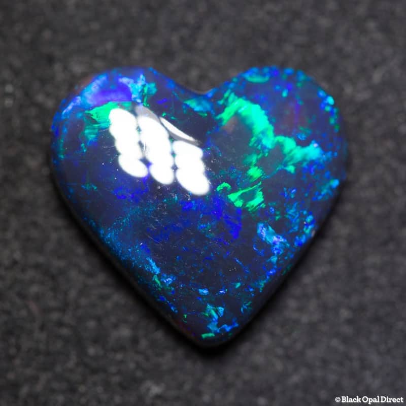 6.40ct black opal heart3