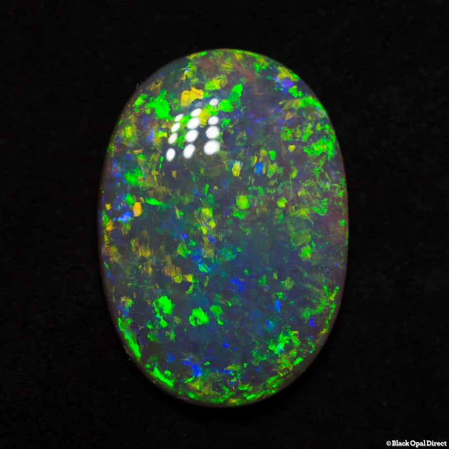 6.43 ct crystal opal 17x12x4.5mm