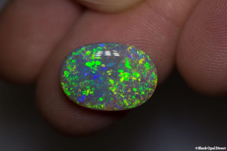 6.43 ct crystal opal 17x12x4.5mm