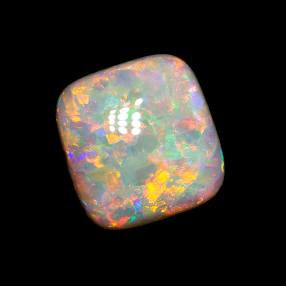 6.44 ct dark opal 12.5x11.9x5.8mm