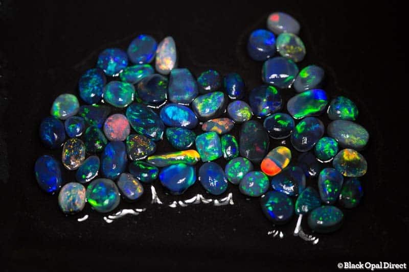 45 ct opal rubs 60 pieces for the manufacturing jeweller