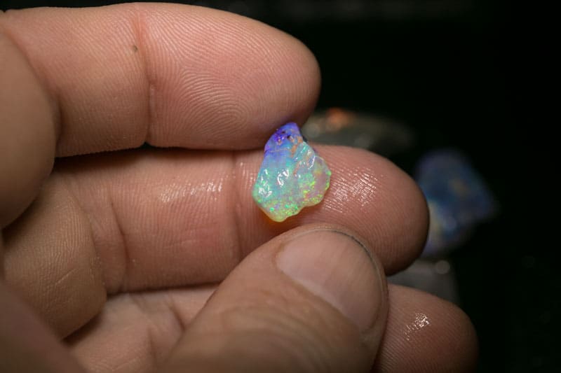 60 ct rough opal parcel 11 pc for the Intermediate opal cutter