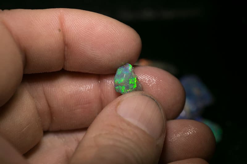 60 ct rough opal parcel 11 pc for the Intermediate opal cutter