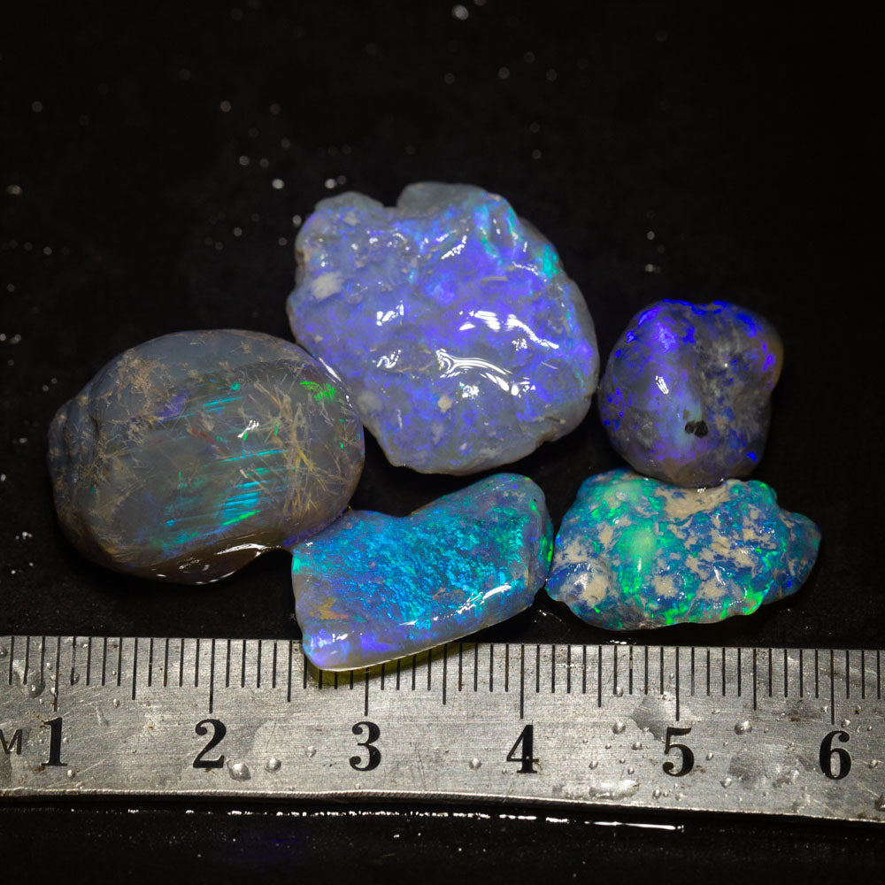62 ct rough opal parcel 5pc