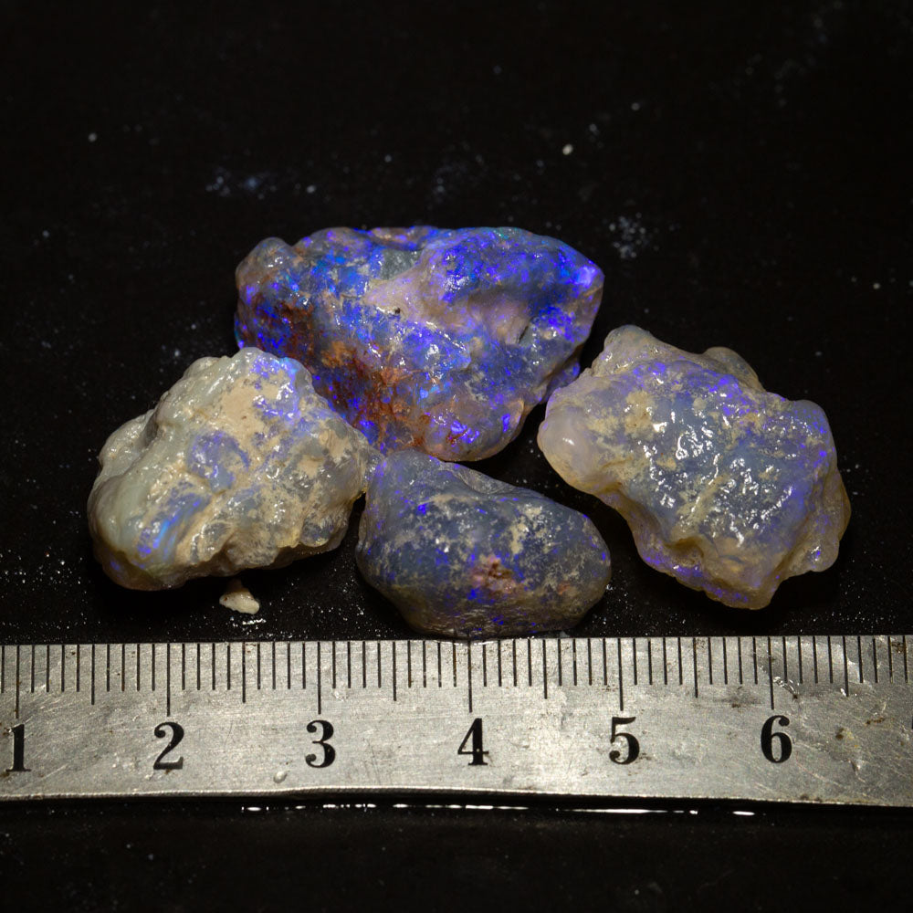 63 ct rough opal parcel 4pc