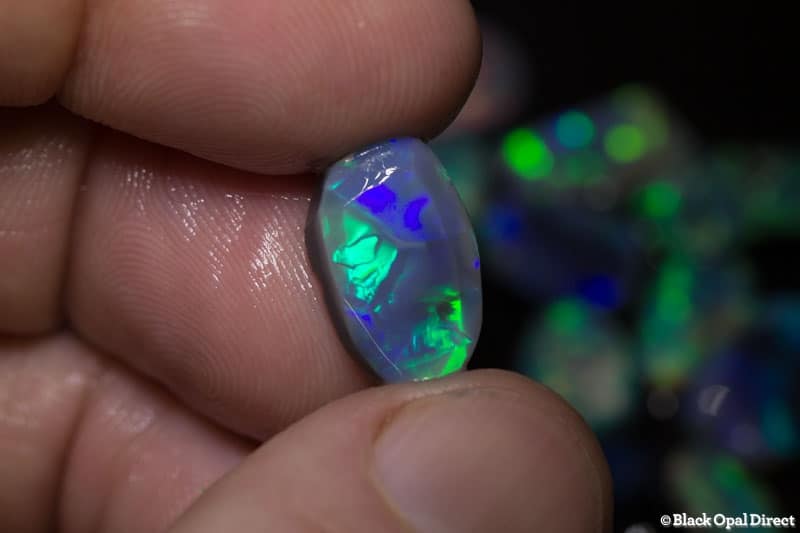 63 ct opal rubs 18 pieces
