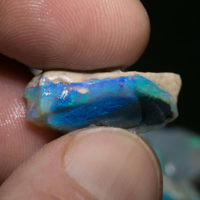 65 ct rough opal parcel for intermediate cutters