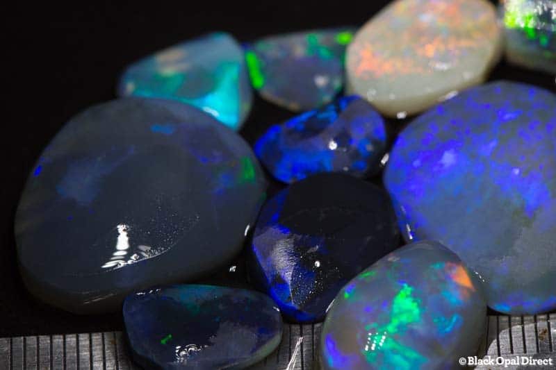 67 ct opal rubs 11 pieces