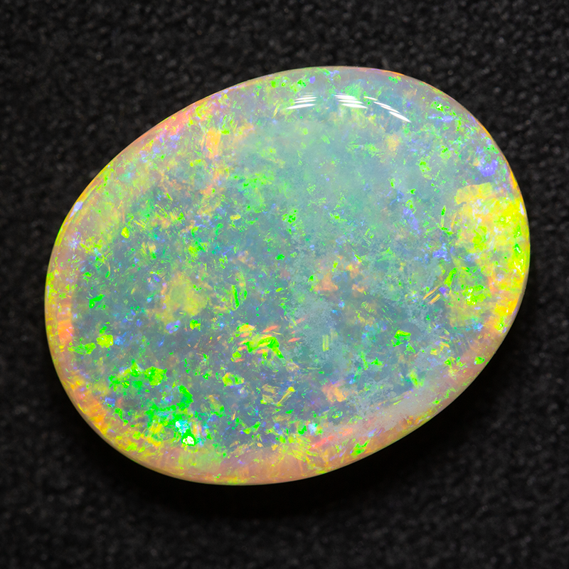 7.00 ct double-sided crystal opal 15.7x12.4x5.7mm
