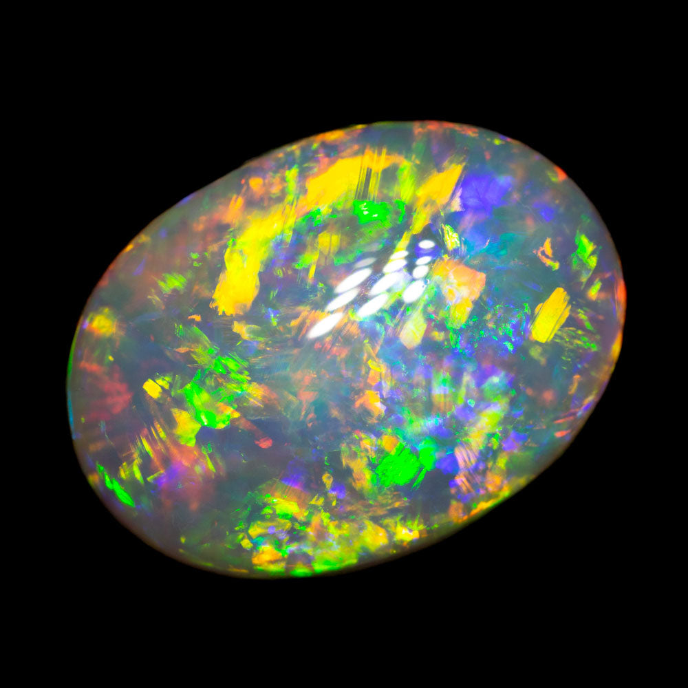 7.04 ct gem crystal opal 16.3x12x5.6mm