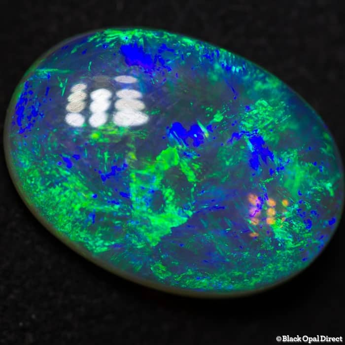 7.25 ct gem double sided crystal opal 17x12x5mm