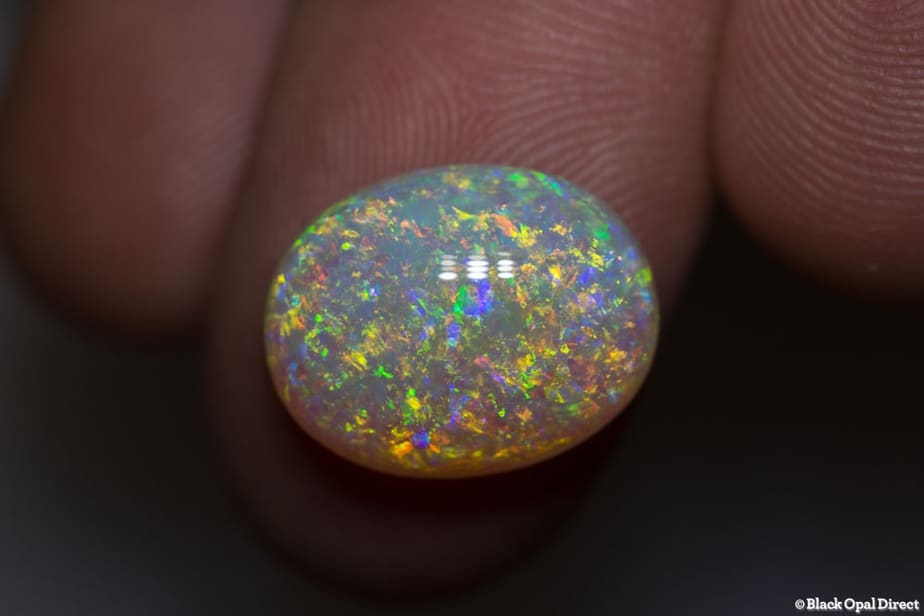 7.31 ct Andamooka crystal opal 15.5x12x5.5mm